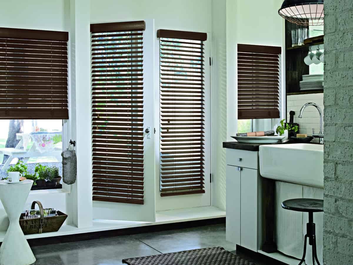 Parkland® Wood Blinds near Avalon, New Jersey (NJ) and other wood window treatments from Hunter Douglas.